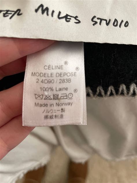 Celine Celine x Peter Miles Studio Sticky Toffee Blanket 